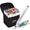 Alcohol Markers, 48 Colors Dual Tip Art Markers, Drawing Markers, Coloring Marker for Kids Sketching Adult Coloring